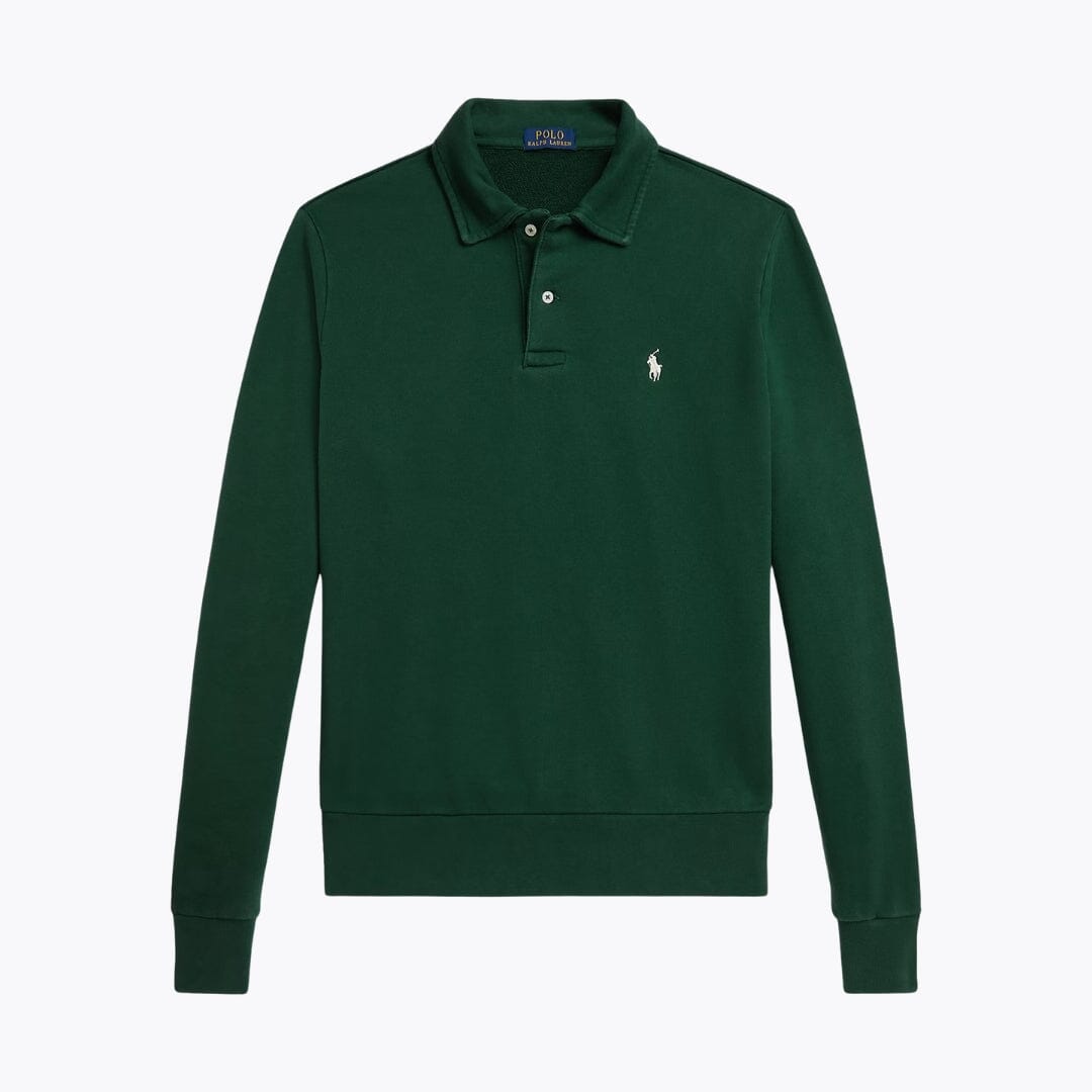 RL Loopback-Fleece-Sweatshirt mit Kragen