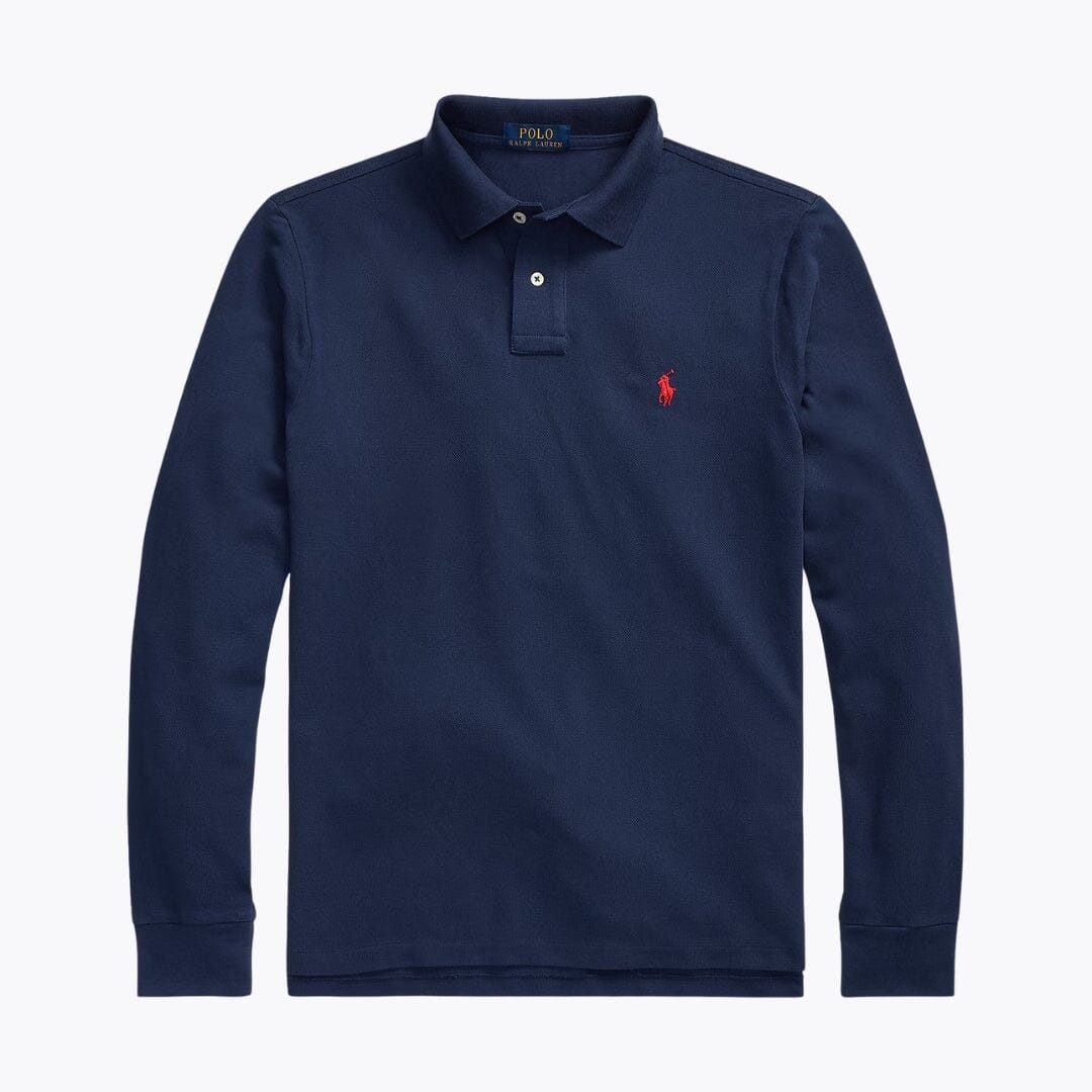 RL Mesh Langarm-Polohemd