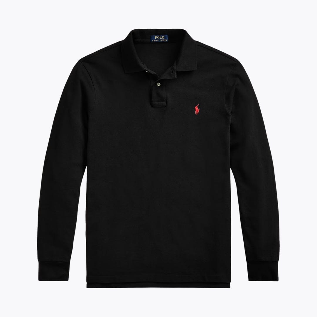 RL Mesh Langarm-Polohemd