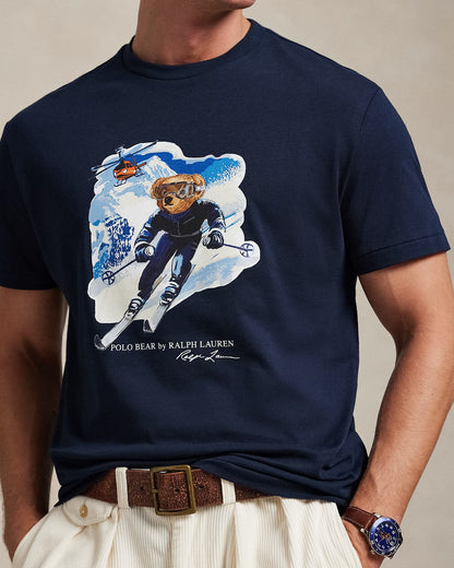 RL Polo Bear Jersey T-Shirt Klassische Passform