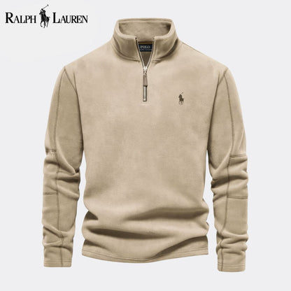 Pull en tricot torsadé en laine RL Prestige