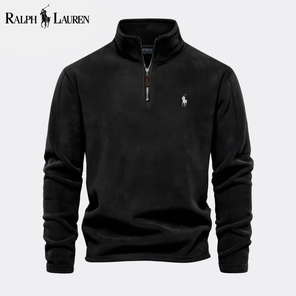 Pull en tricot torsadé en laine RL Prestige