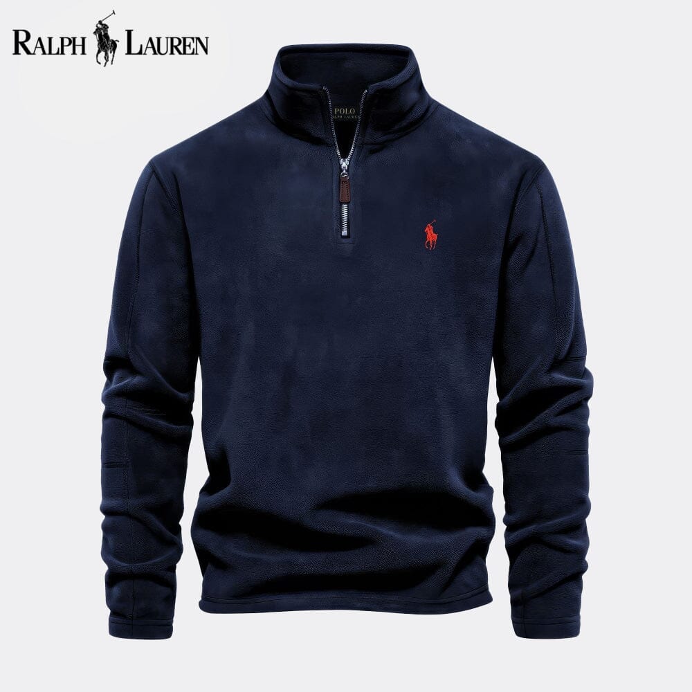 Pull en tricot torsadé en laine RL Prestige