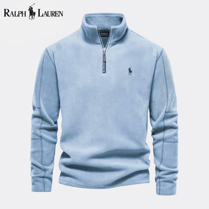 Pull en tricot torsadé en laine RL Prestige