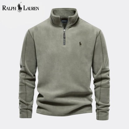 Pull en tricot torsadé en laine RL Prestige