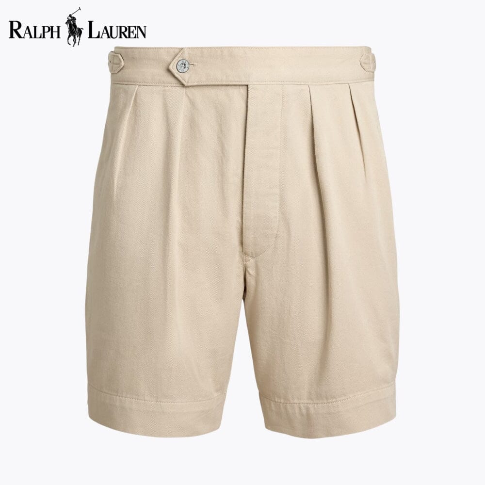 RL Relaxed Fit Shorts aus Twill mit Bundfalten