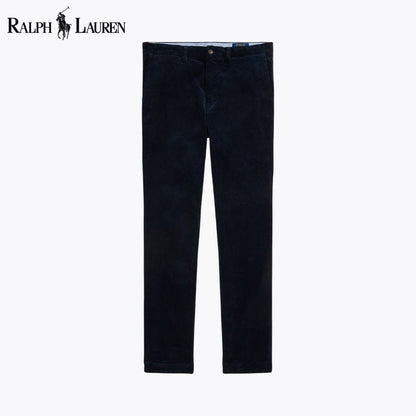 Pantalon en velours côtelé extensible coupe droite RL