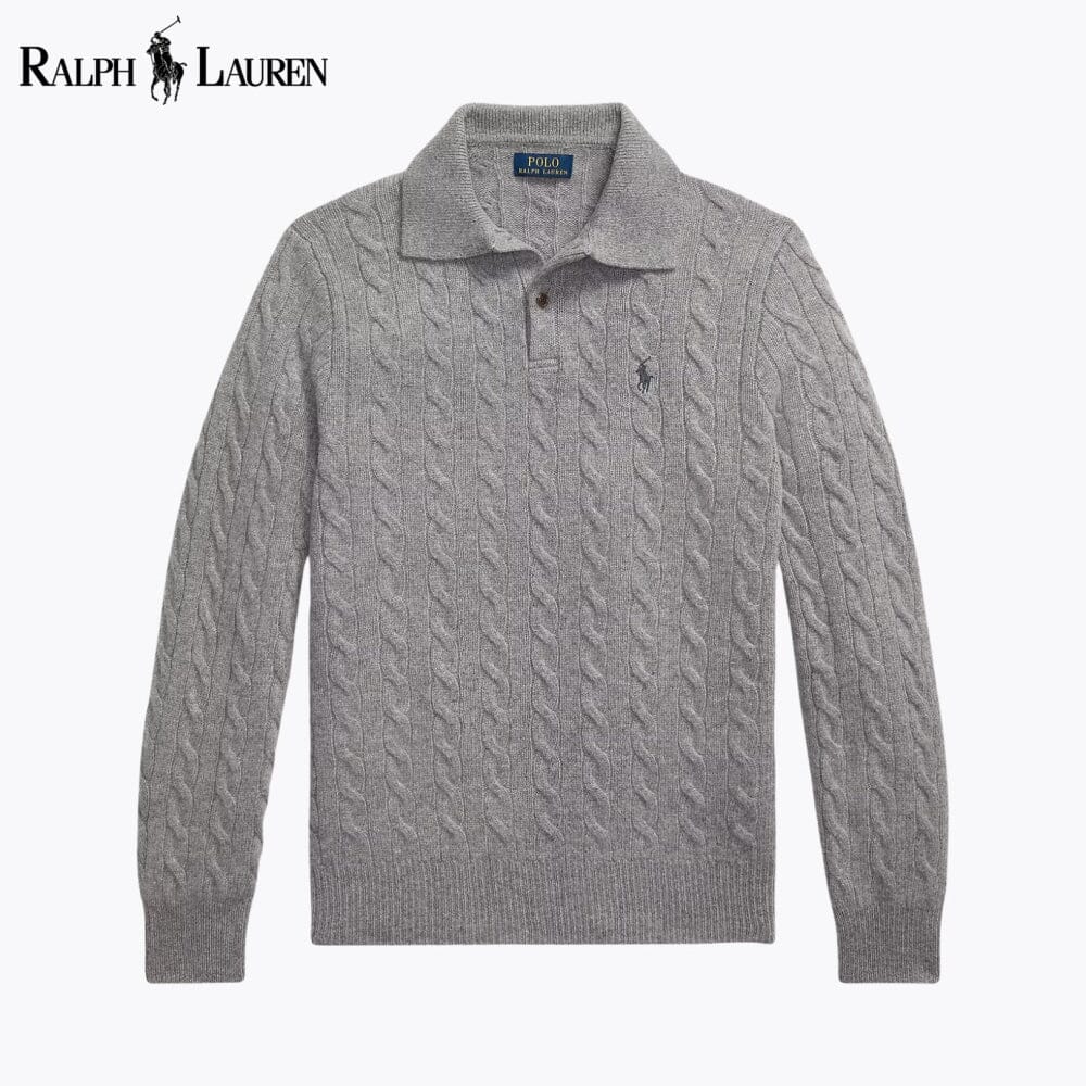 RL Woll-Kaschmir Zopfmusterpullover