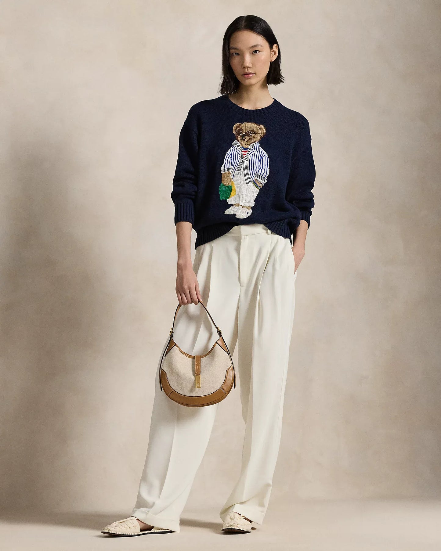 RL Pullover | Navyblau Polo Bear