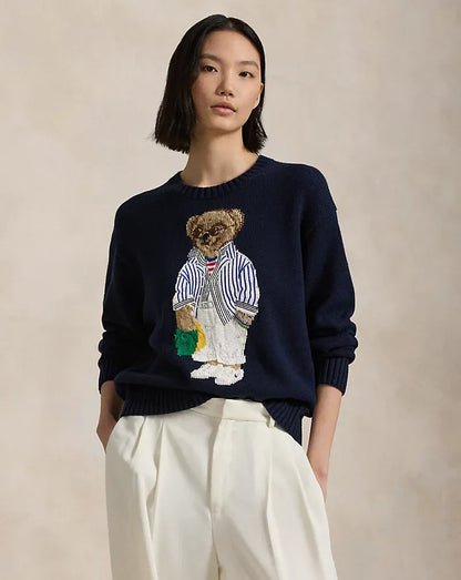 RL Pullover | Navyblau Polo Bear