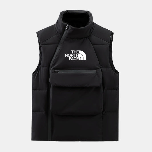 TNF Gesteppter Strickpullover aus Wollmischung mit Zopfmuster