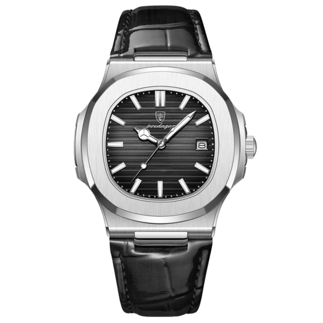 POEDAGAR Watch Nautilus Pelle