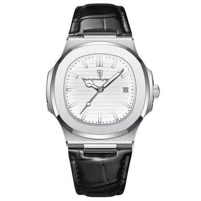 POEDAGAR Watch Nautilus Pelle