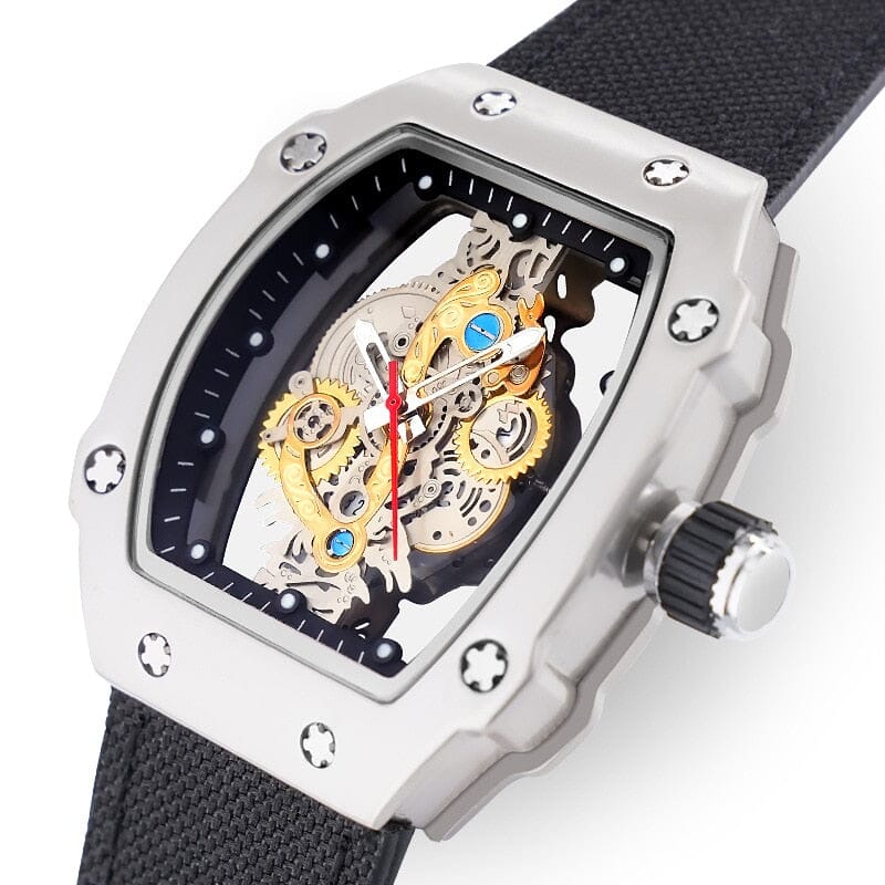POEDAGAR Watch Skeleton Mech