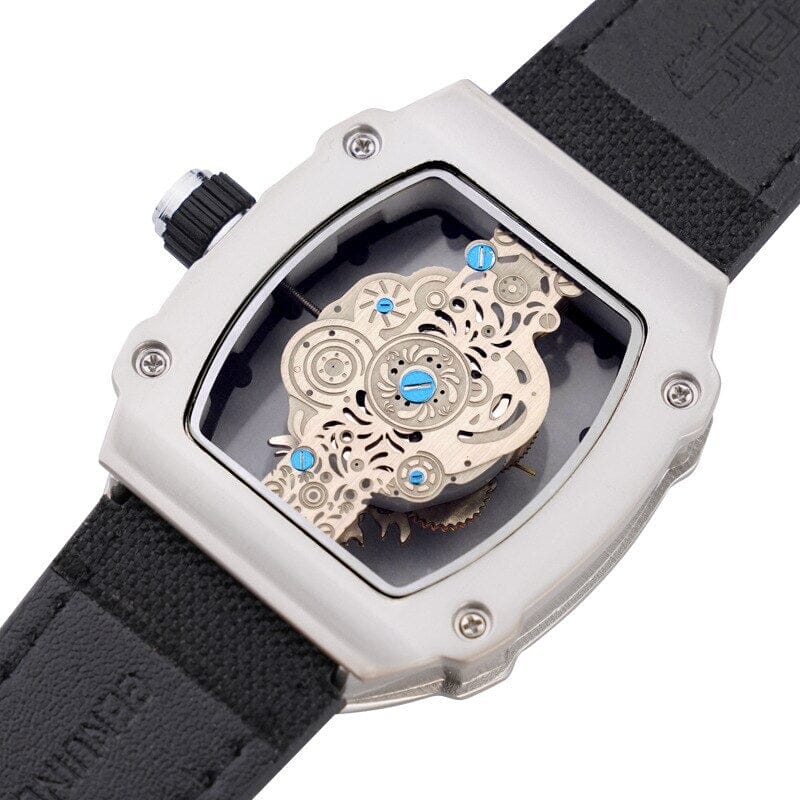 POEDAGAR Watch Skeleton Mech